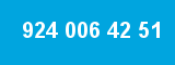 924 006 42 51 924 006 42 51